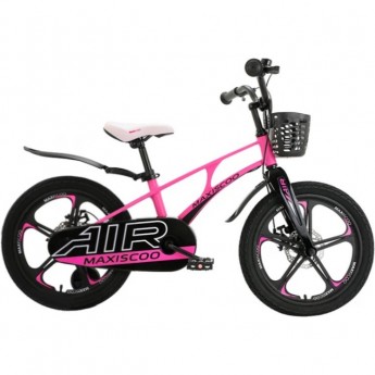 Детский Двухколесный Велосипед, Серия "Air", Делюкс, 18", Розовый Матовый (2023) Детский Двухколесный Велосипед, Серия "Air", Делюкс, 18", Розовый Матовый (2023)