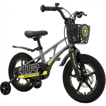 Детский Двухколесный Велосипед, Серия "Air", Делюкс Плюс, 14", Серый Матовый (2023) Детский Двухколесный Велосипед, Серия "Air", Делюкс Плюс, 14", Серый Матовый (2023)