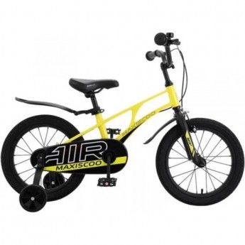 Детский Двухколесный Велосипед, Серия "Air", Стандарт, 18", Желтый (2023) Детский Двухколесный Велосипед, Серия "Air", Стандарт, 18", Желтый (2023)