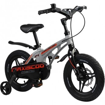 Велосипед 2-х колесный детский MAXISCOO "COSMIC" (2023), Делюкс Плюс, 14", серый матовый Велосипед 2-х колесный детский MAXISCOO "COSMIC" (2023), Делюкс Плюс, 14", серый матовый