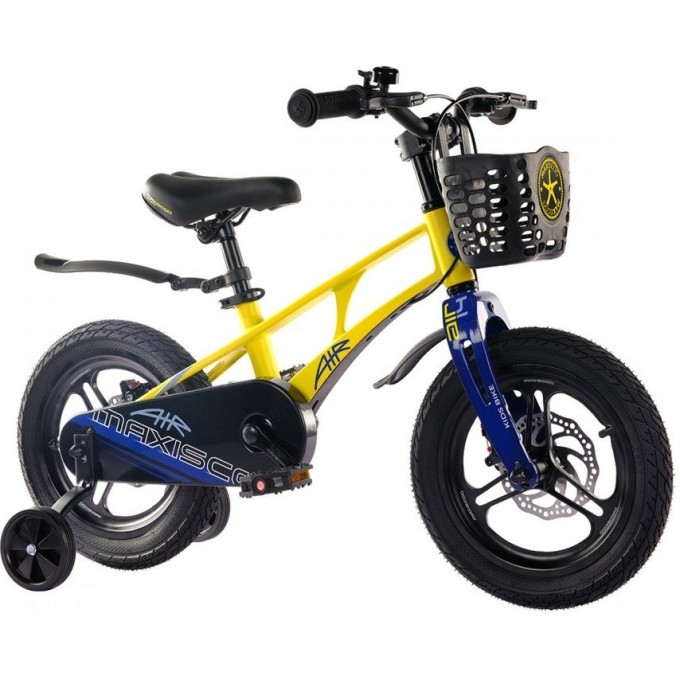 Велосипед детский MAXISCOO AIR PRO 14'' Желтый Матовый (2024) MSC-A1431P Велосипед детский MAXISCOO AIR PRO 14'' Желтый Матовый (2024) MSC-A1431P