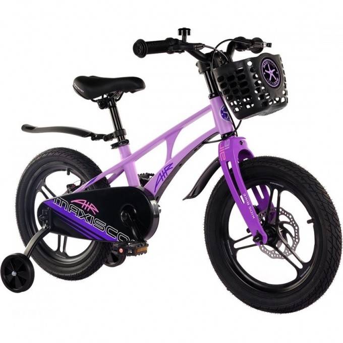 Велосипед детский MAXISCOO AIR PRO 16'' Лавандовый Матовый (2024) MSC-A1633P Велосипед детский MAXISCOO AIR PRO 16'' Лавандовый Матовый (2024) MSC-A1633P