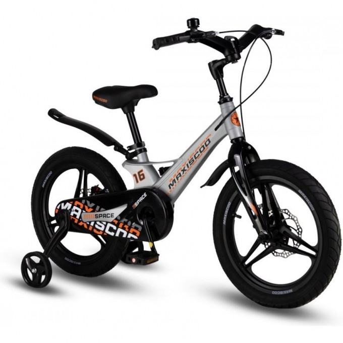 Велосипед детский MAXISCOO SPACE DELUXE 16'' Серый Жемчуг (2024) MSC-S1633D Велосипед детский MAXISCOO SPACE DELUXE 16'' Серый Жемчуг (2024) MSC-S1633D